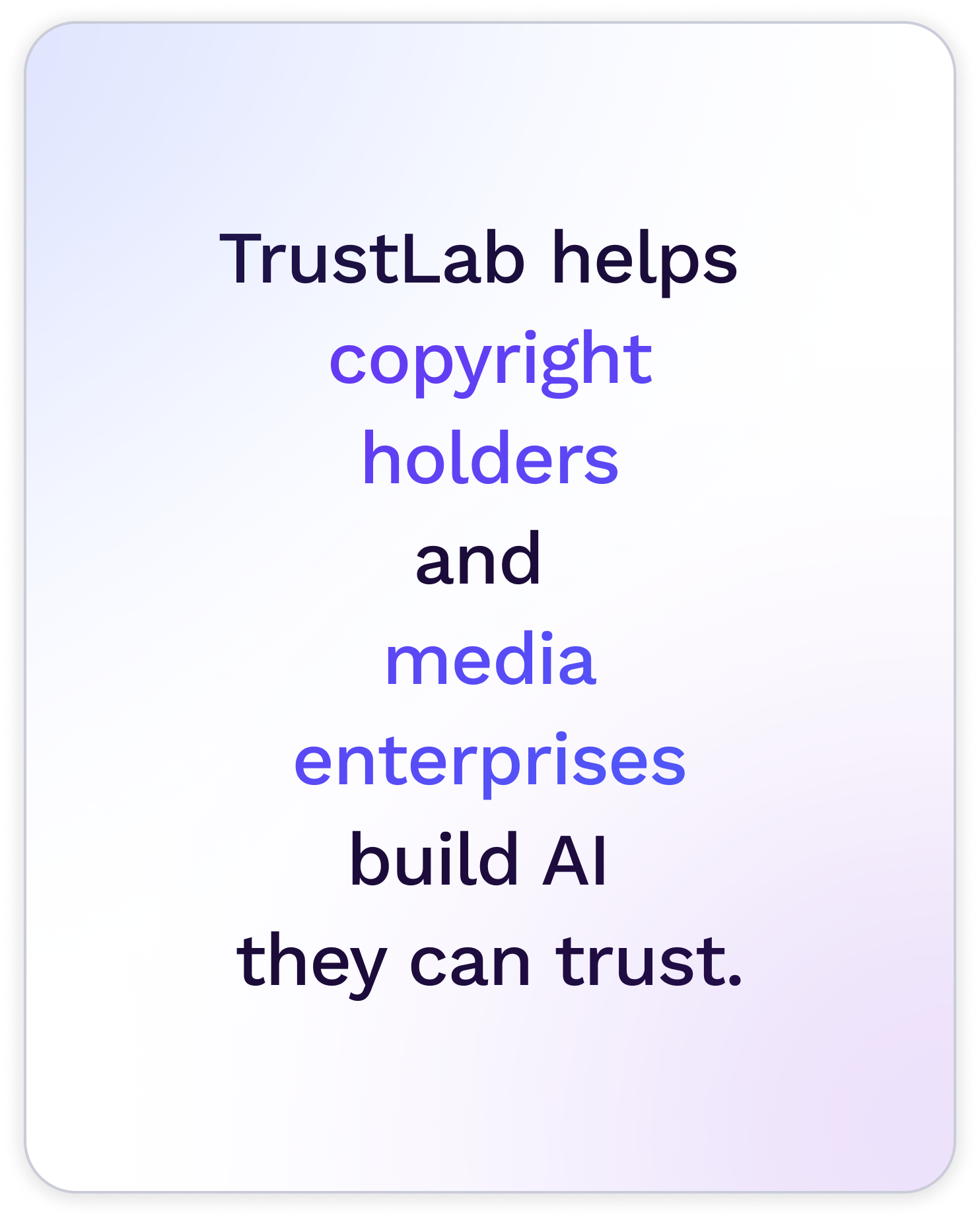 Content moderation scorecard