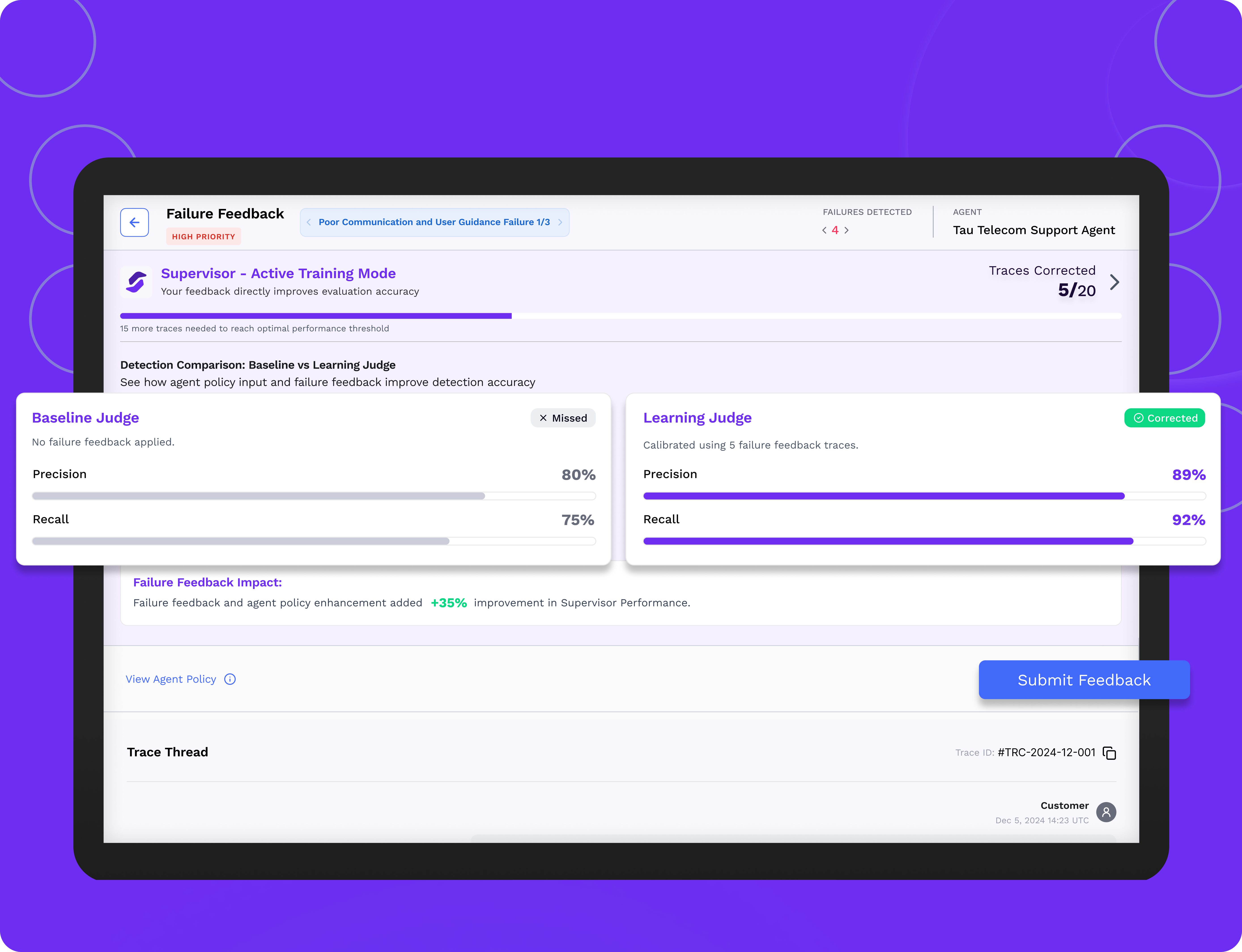 Diagram step 1: Send your content to the ModerateAI API.