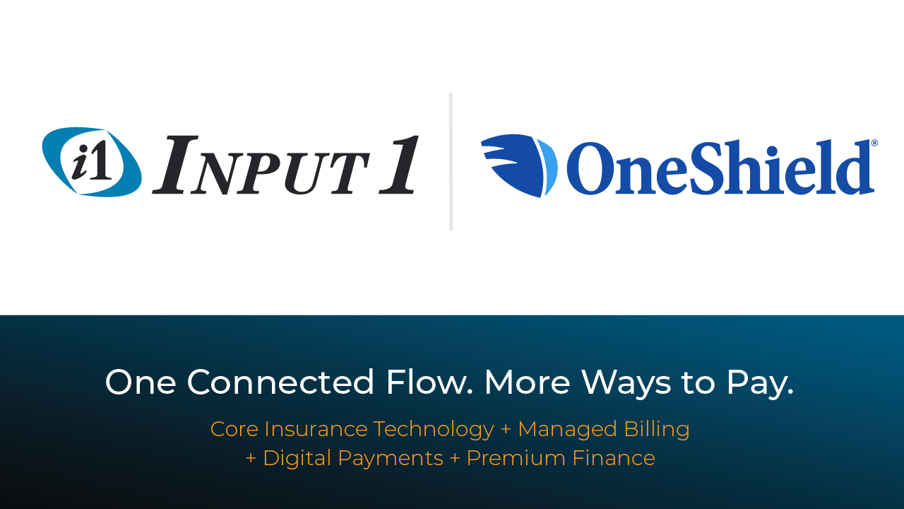 Input 1 and OneShield partnership for digital payments and premium finance