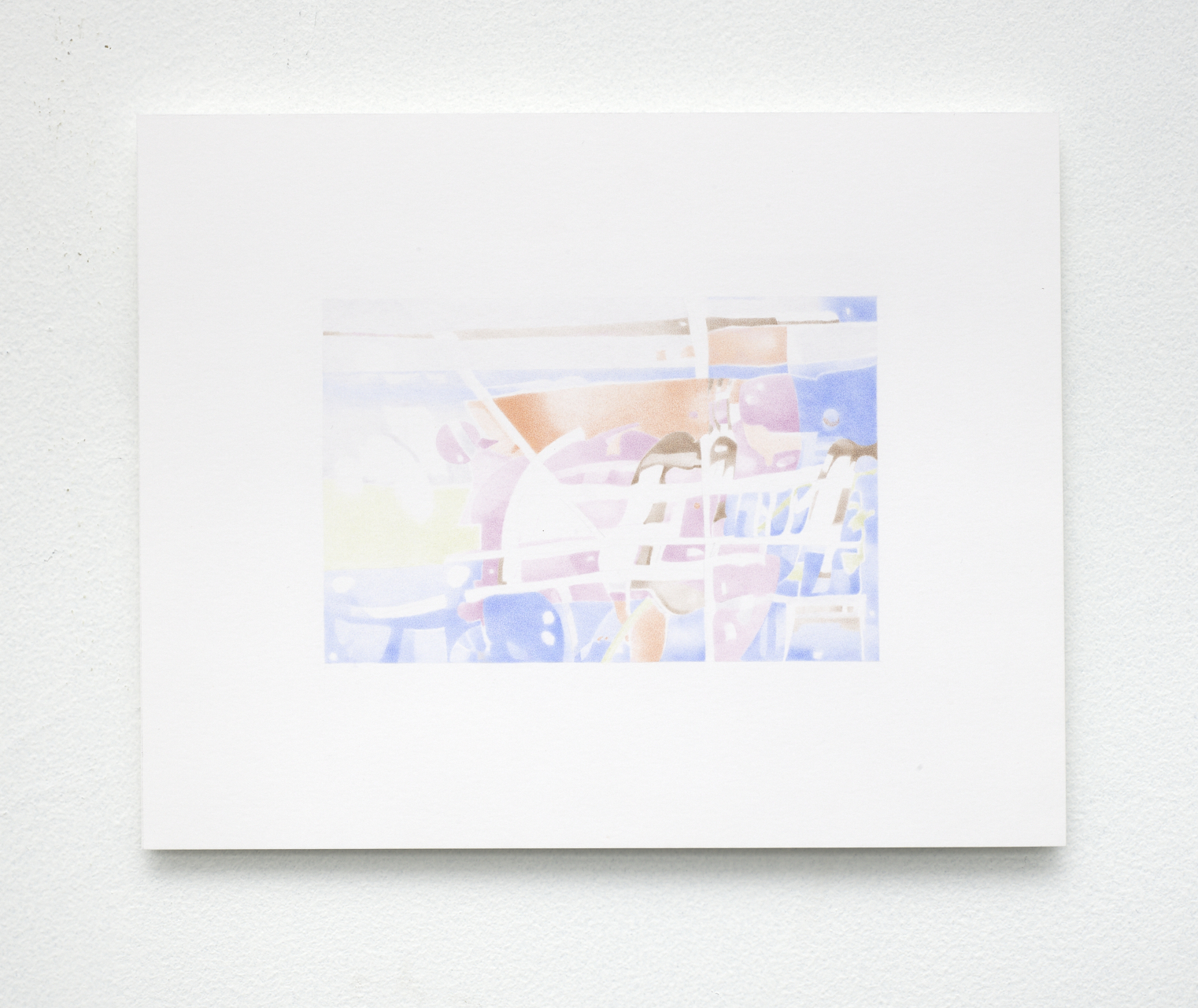 Priyanka Dey, Untitled (field/ float), 2026.Photographed by Max Yawney.