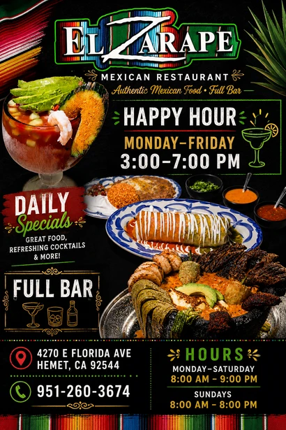 El Zarape Mexican Restaurant logo