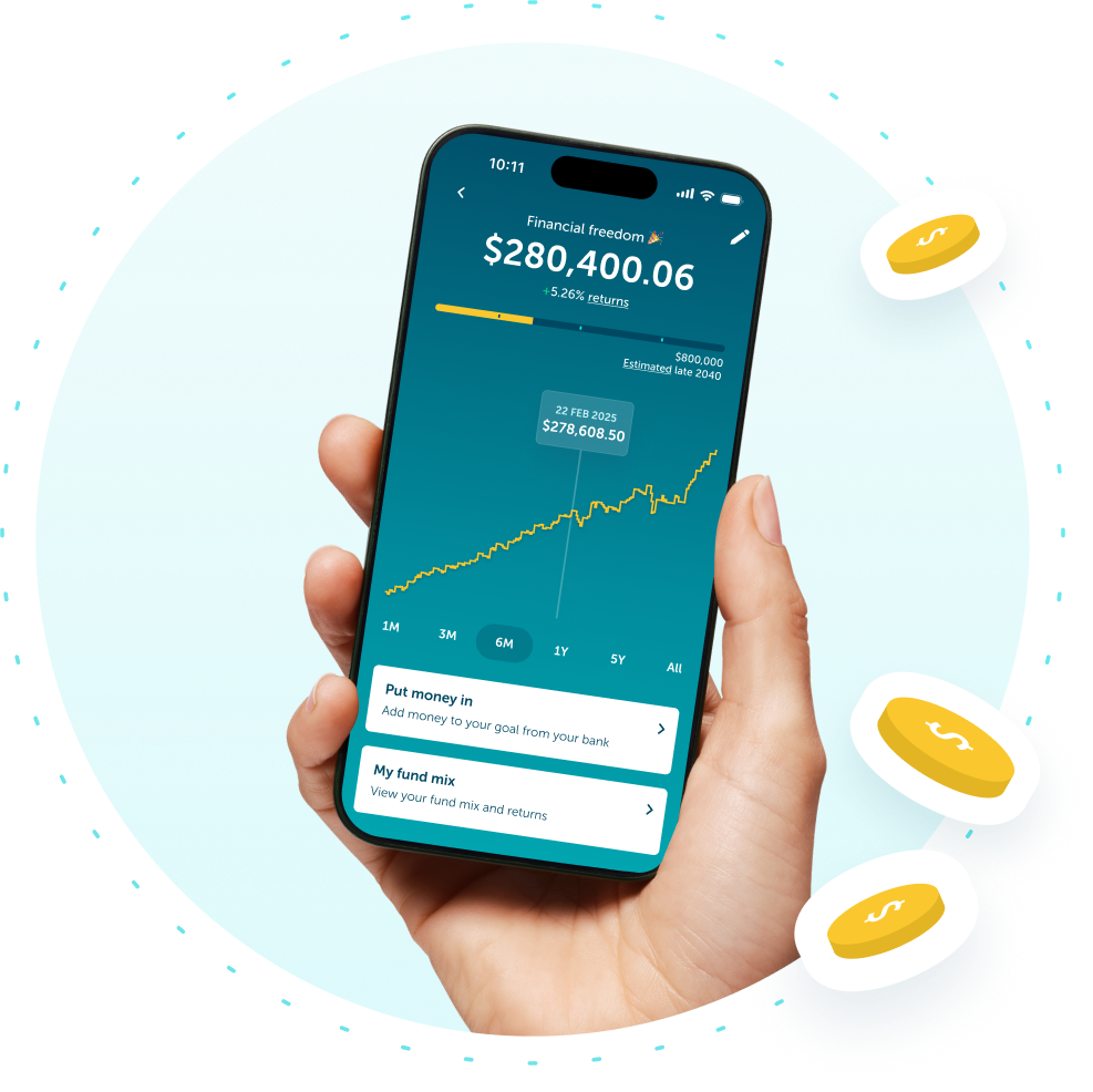 Phone showing Tempo app