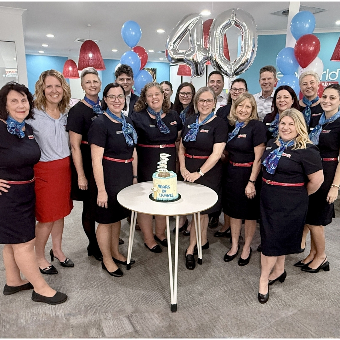 40 Years of Travel, Trust & Local Expertise At Helloworld Travel Mackay & Mt Pleasant 