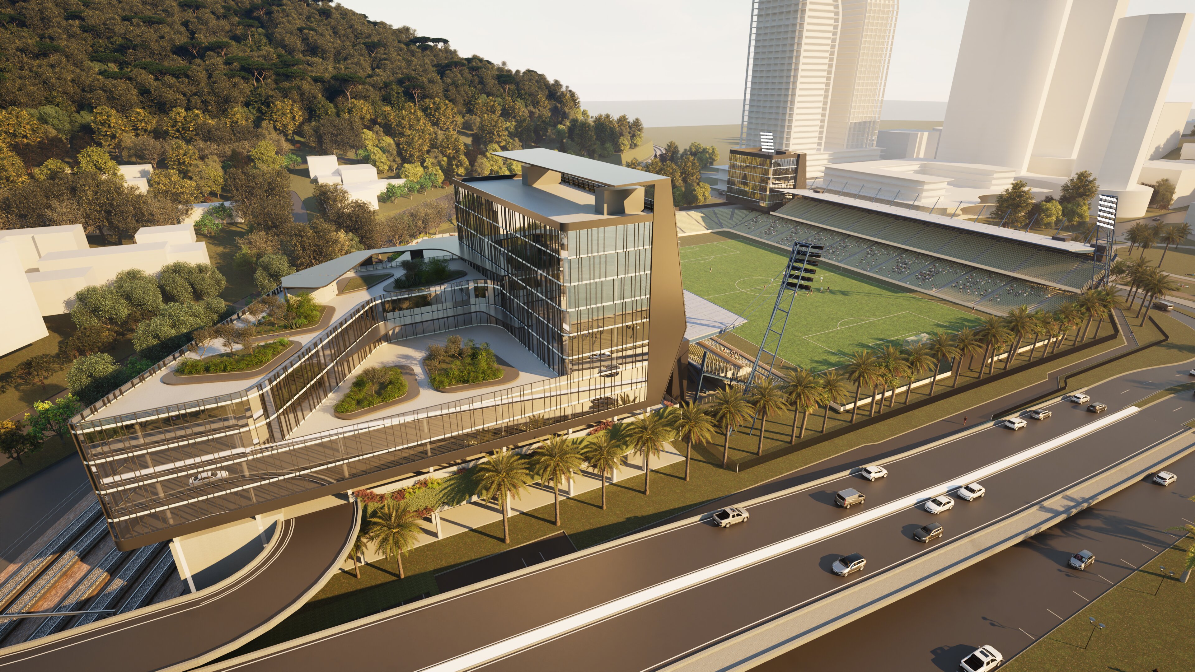 Central Coast Stadium Architectural Vision