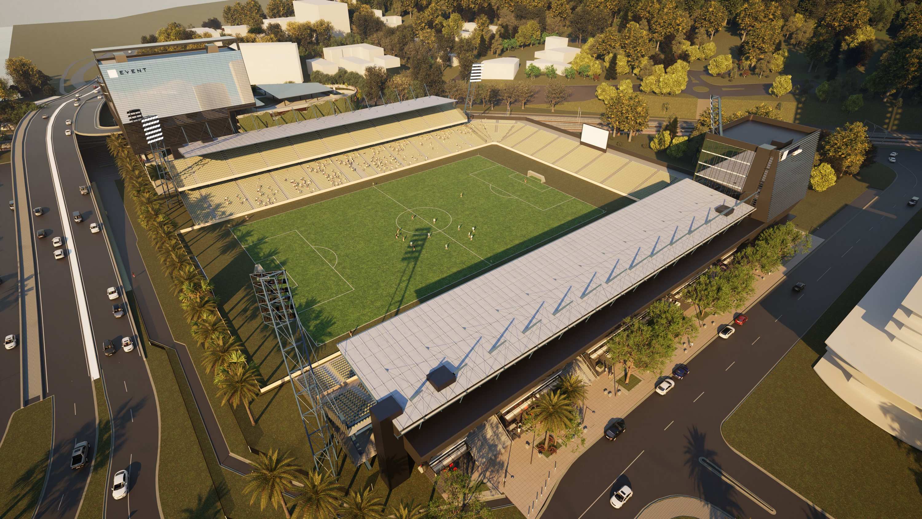 Central Coast Stadium Architectural Vision