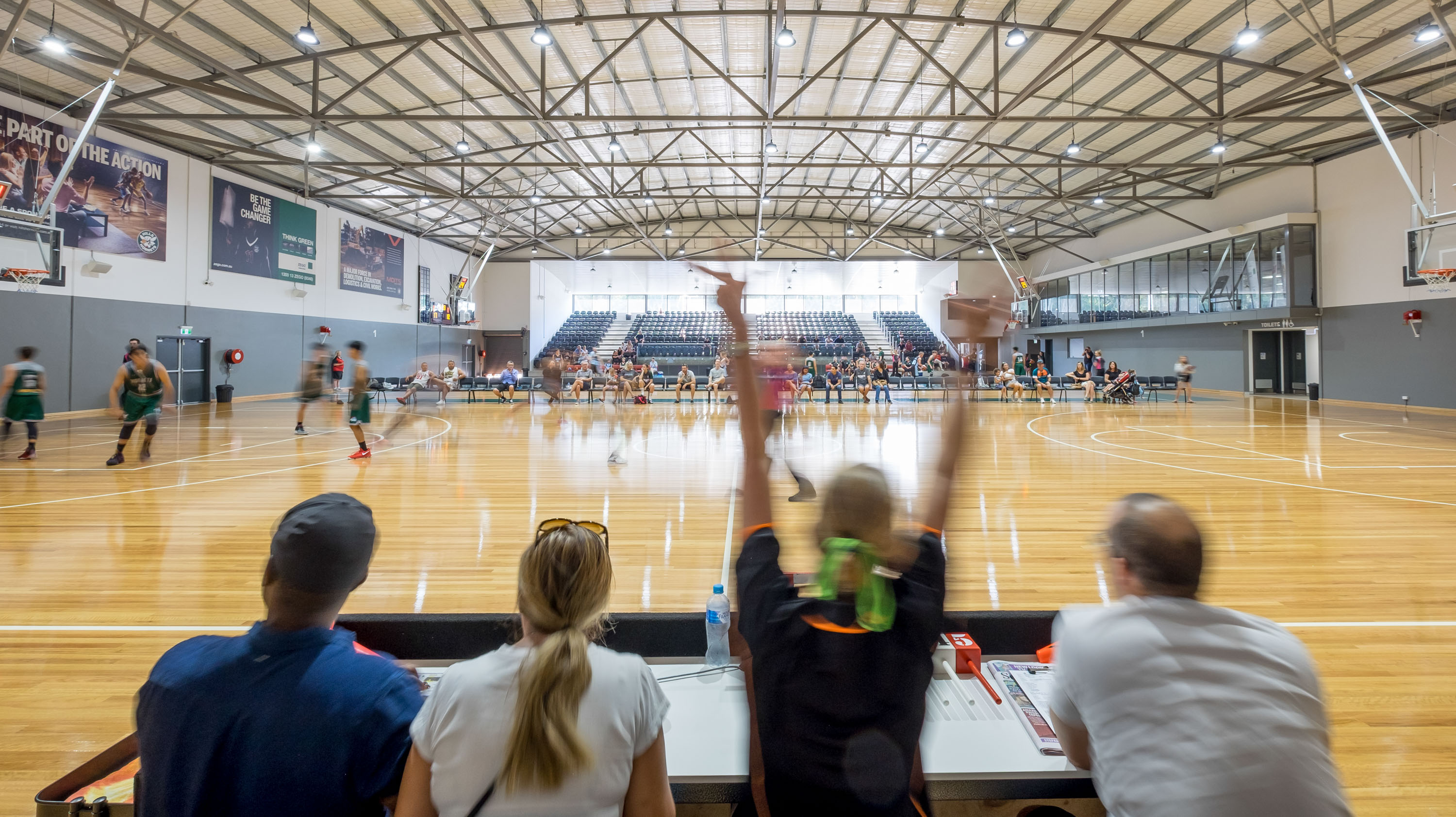 Hills Basketball complex in Castle Hill — accommodating competition-level courts and spectator facilities.