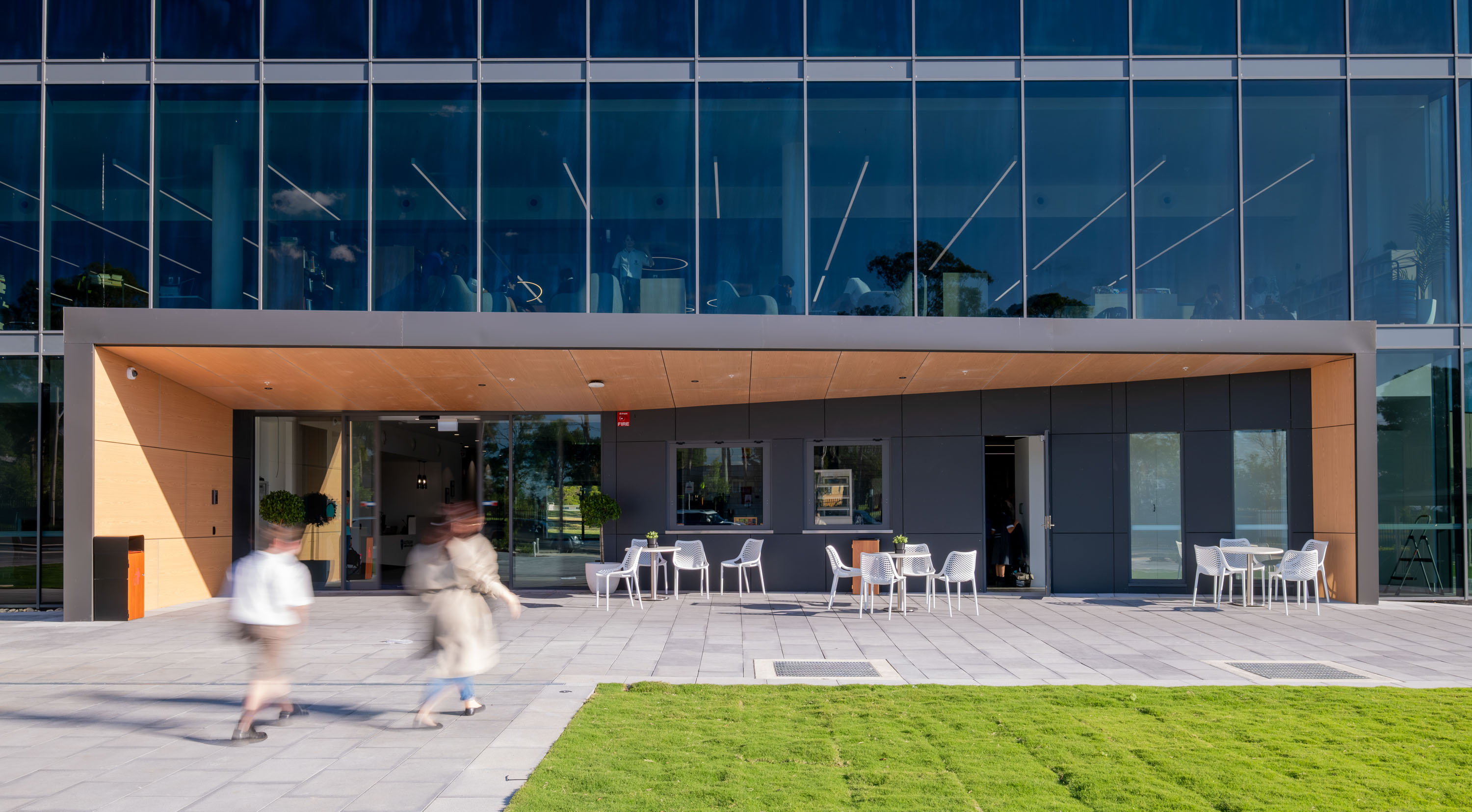ACC Marsden Park Technology Hub — integrating high-tech infrastructure into flexible spaces.