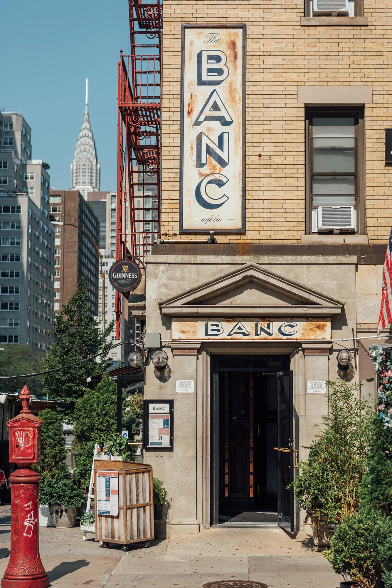 A building featuring a prominent sign displayed on its exterior.