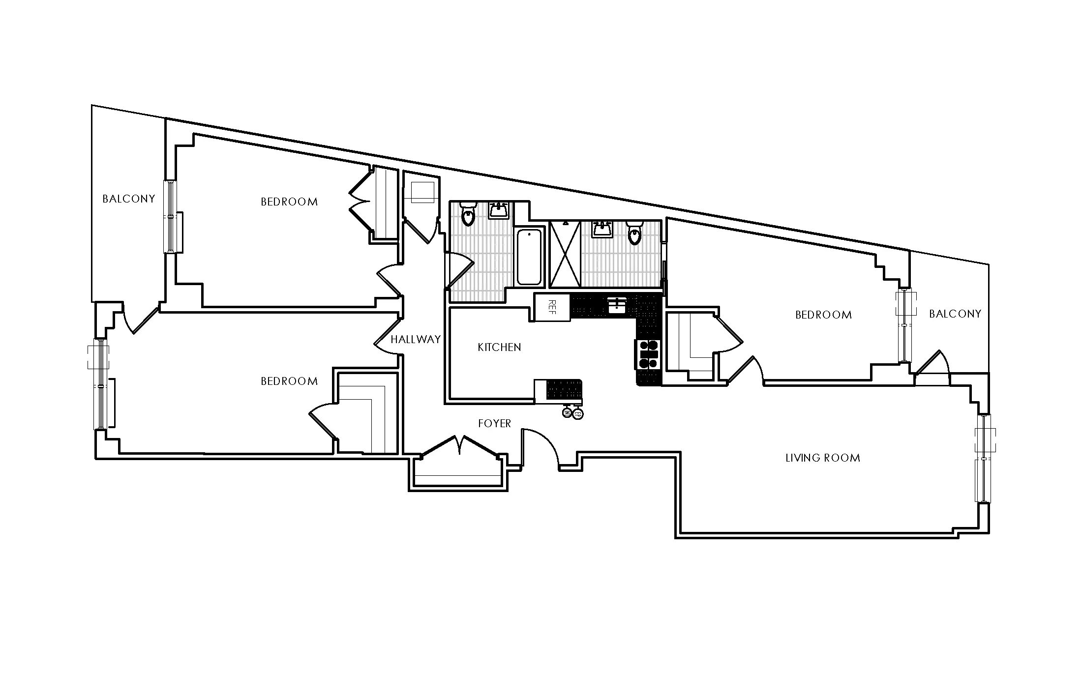 Stonehenge Tower - 002T Floorplan