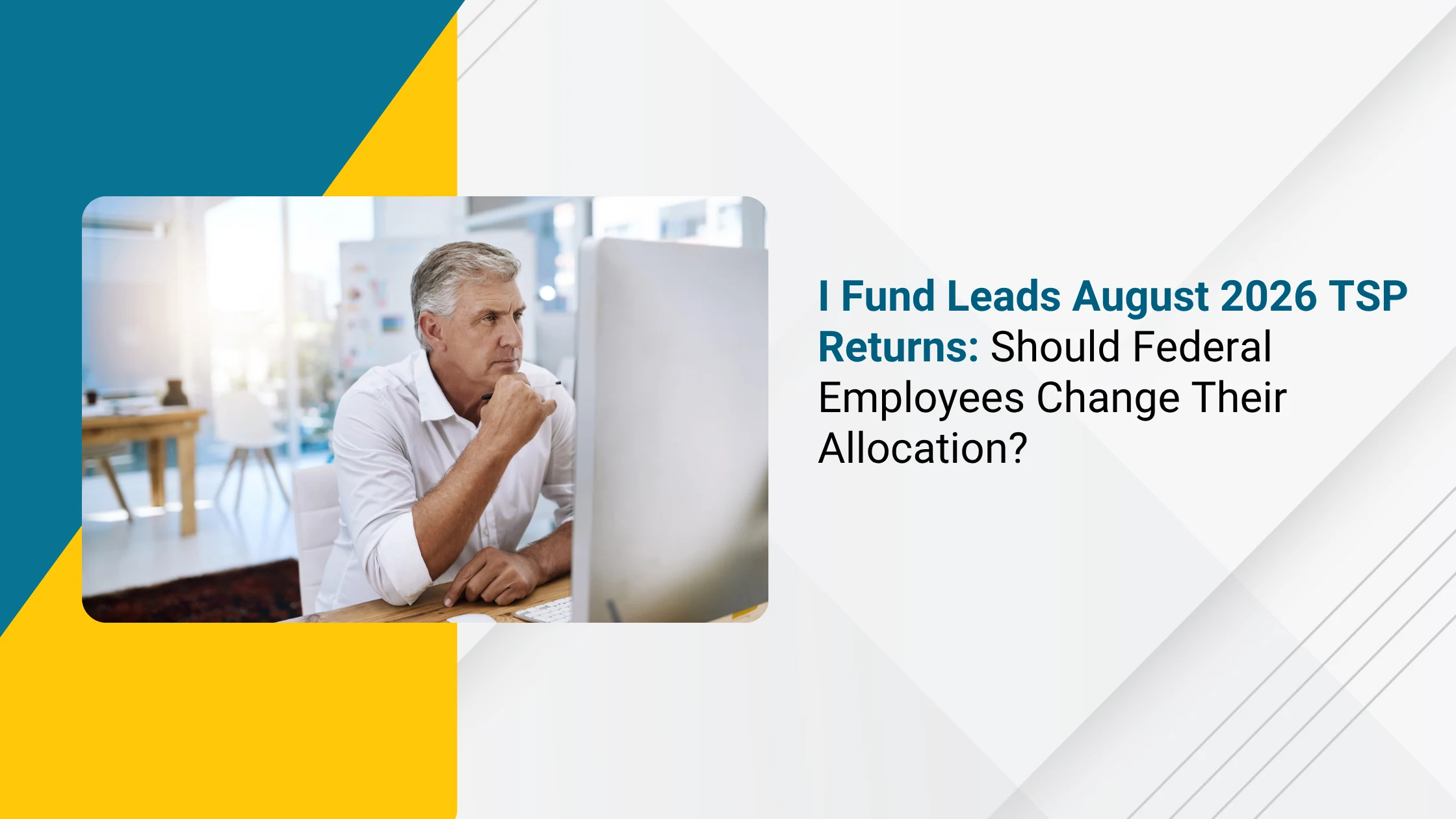 TSP Performance August 2026: I Fund Leads
