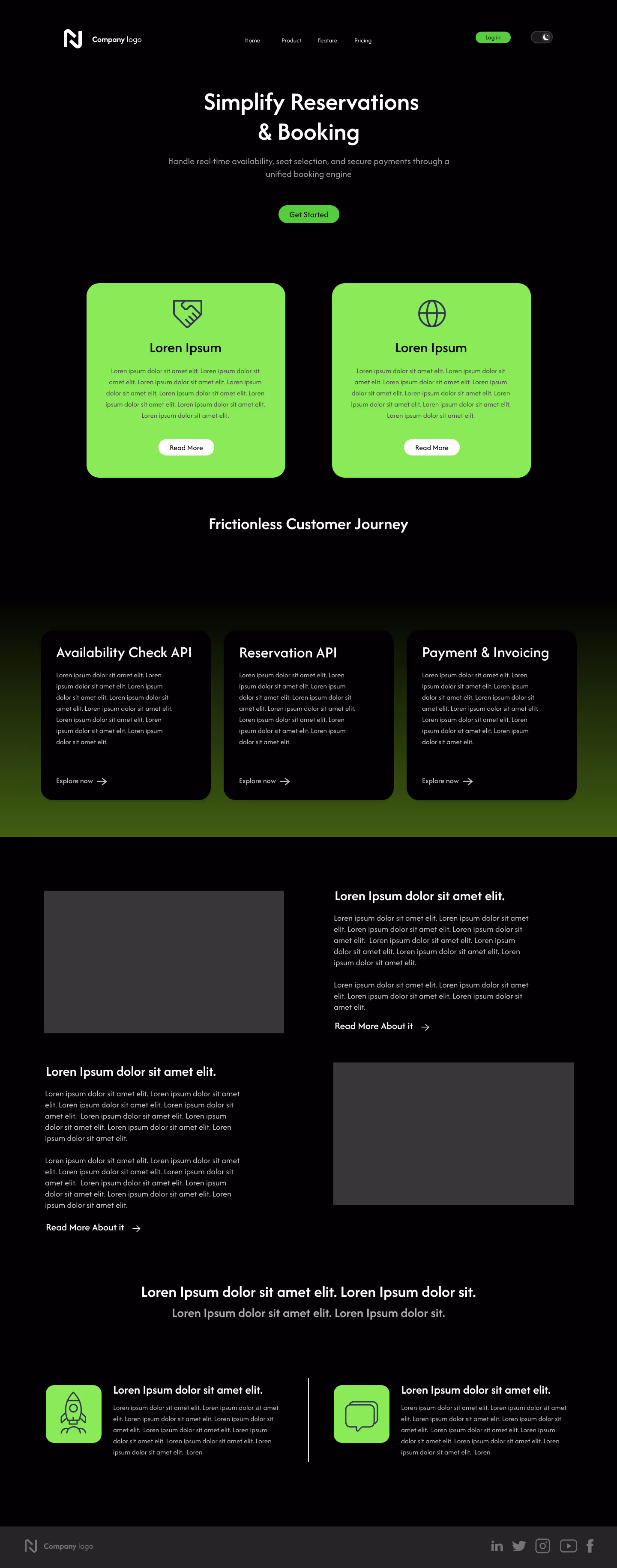 Reservation & Booking