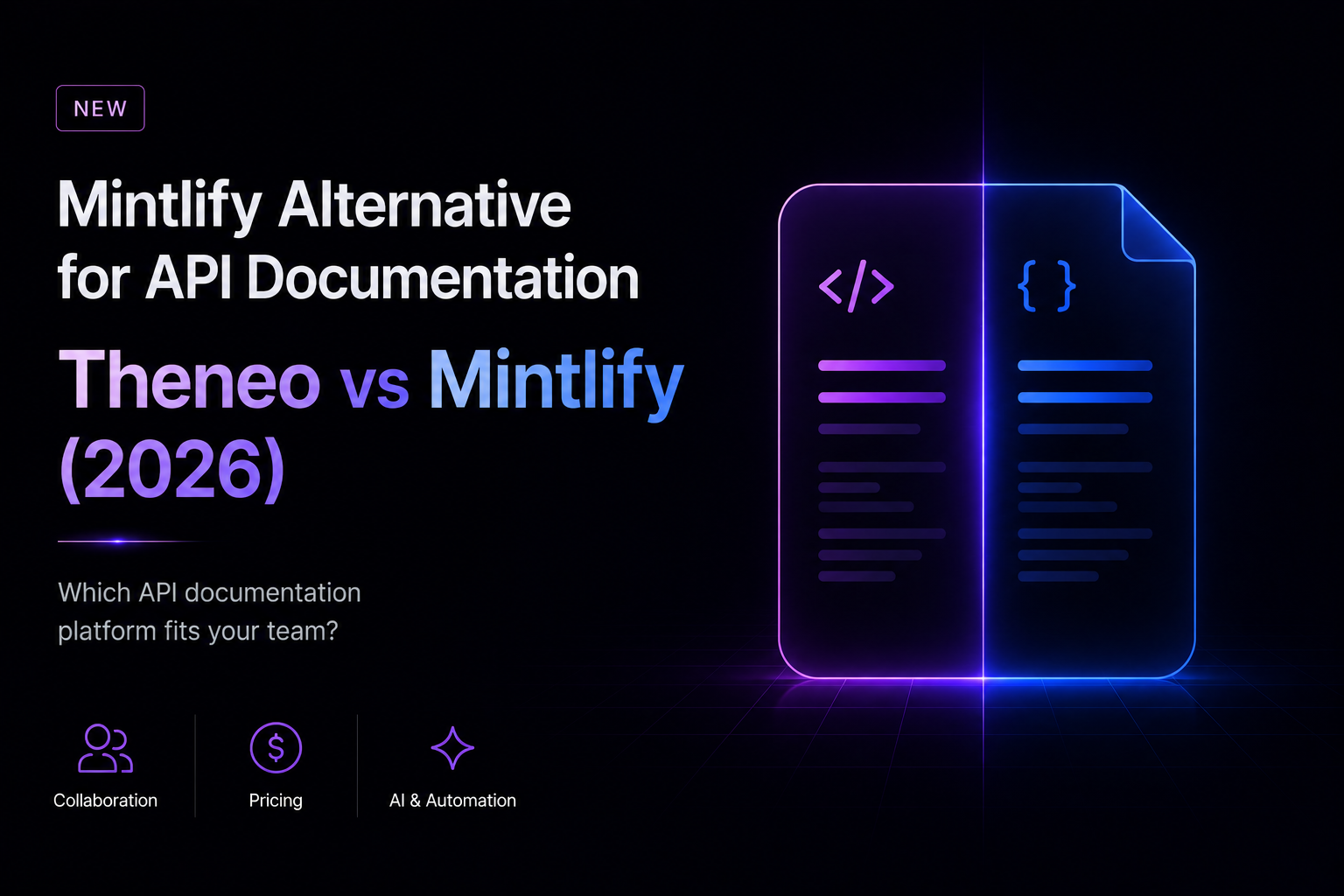 Mintlify Alternative for API Documentation: Theneo vs Mintlify (2026)