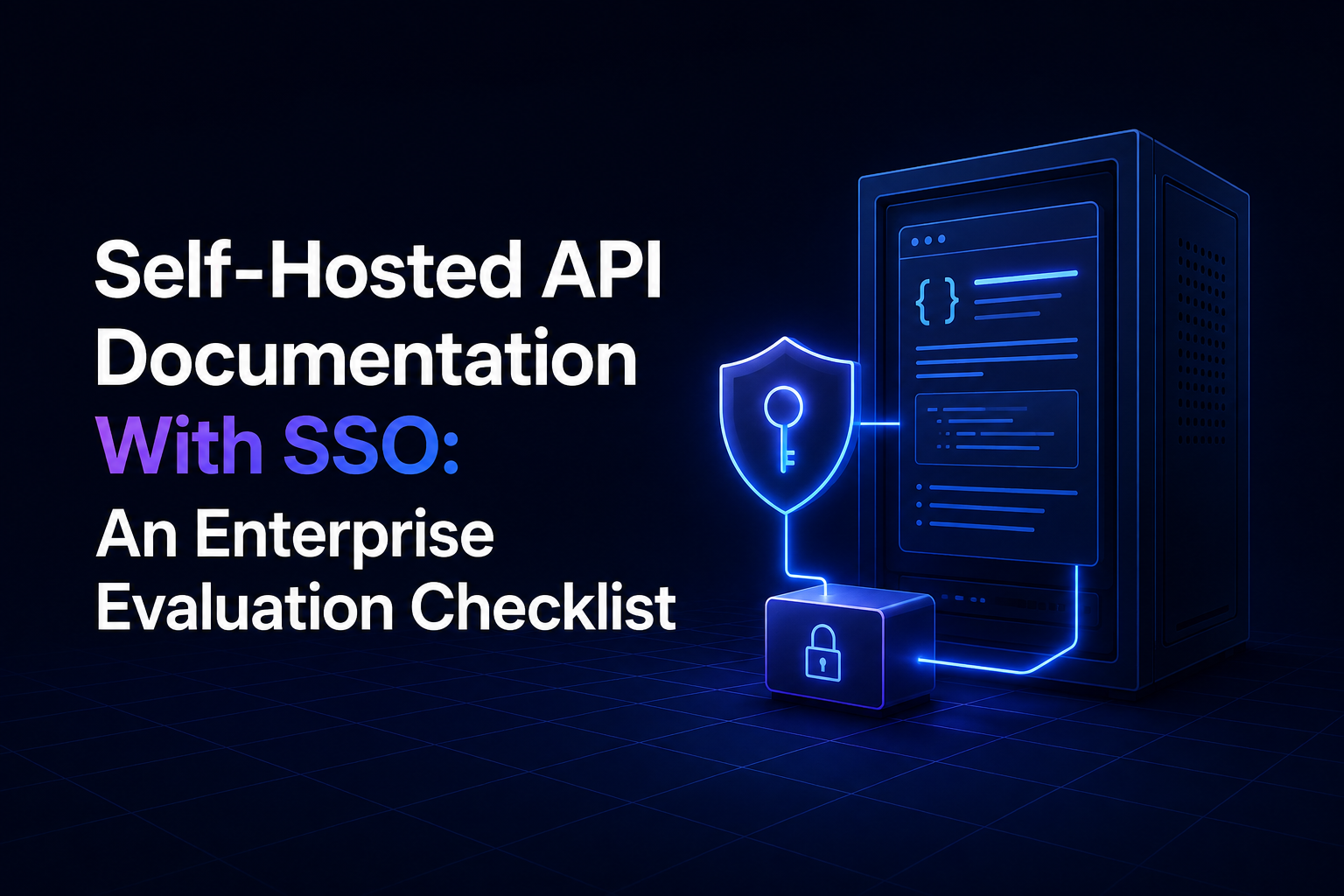Self-Hosted API Documentation With SSO: An Enterprise Evaluation Checklist