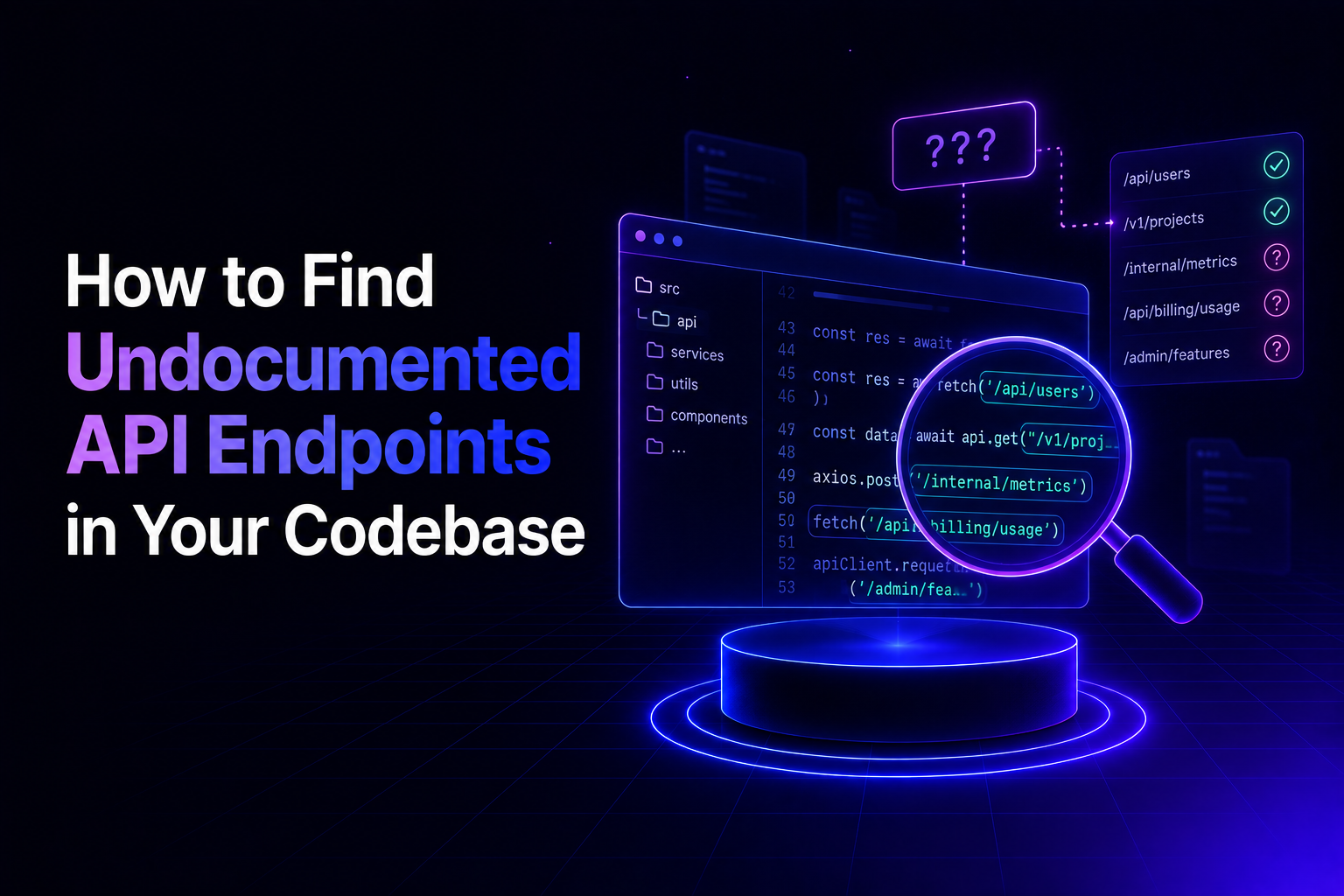 How to Find Undocumented API Endpoints in Your Codebase