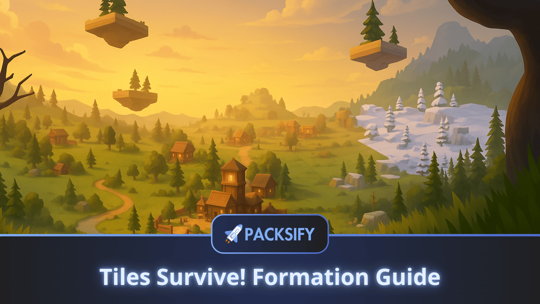 tiles survive blog banner with packsify logo