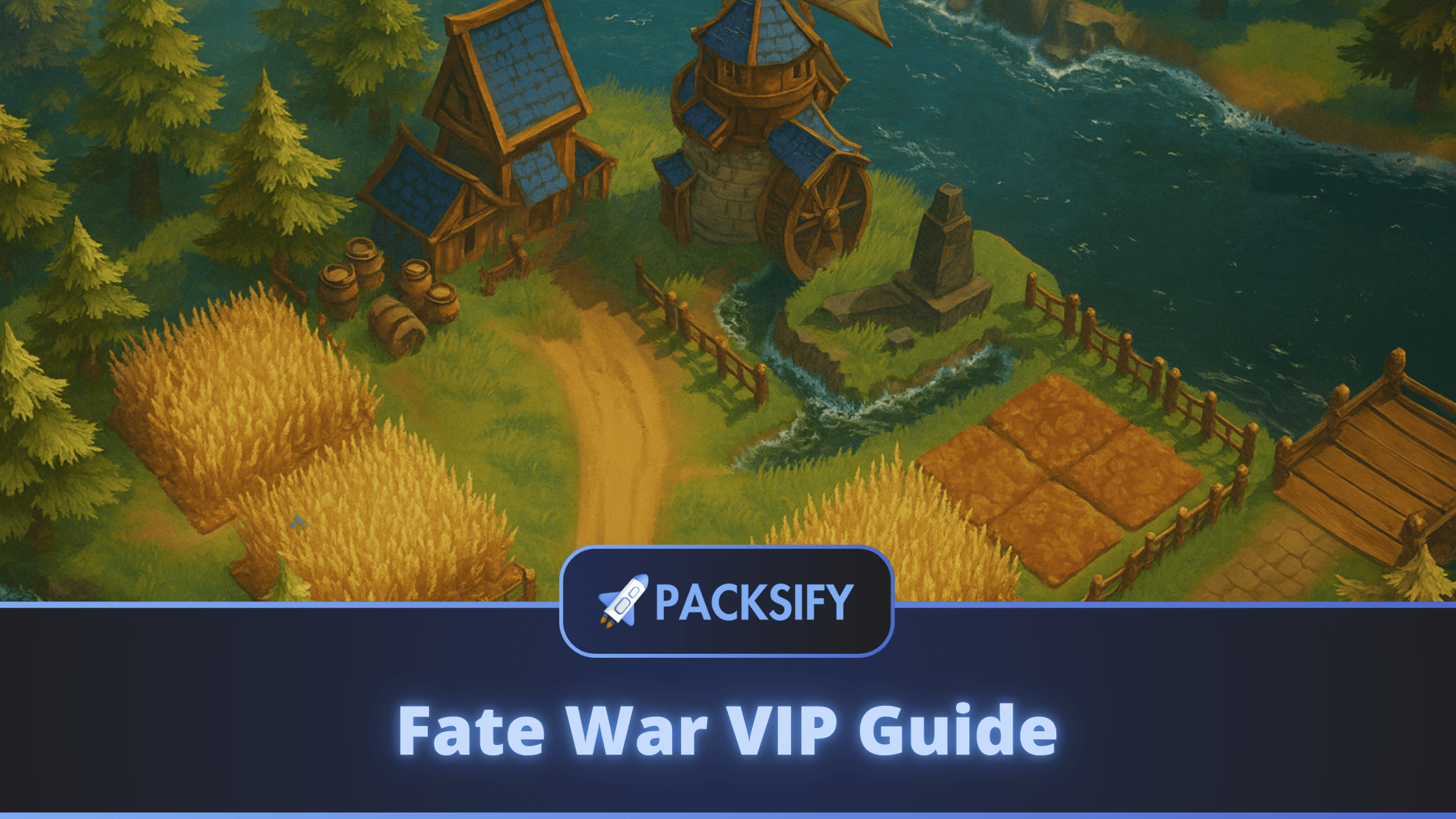 fate war blog banner with packsify logo