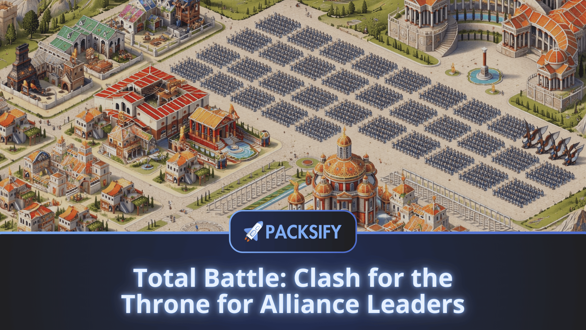 Total Battle blog banner with Packsify logo