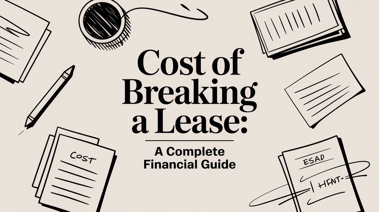 Cost of Breaking a Lease: A Complete Financial Guide