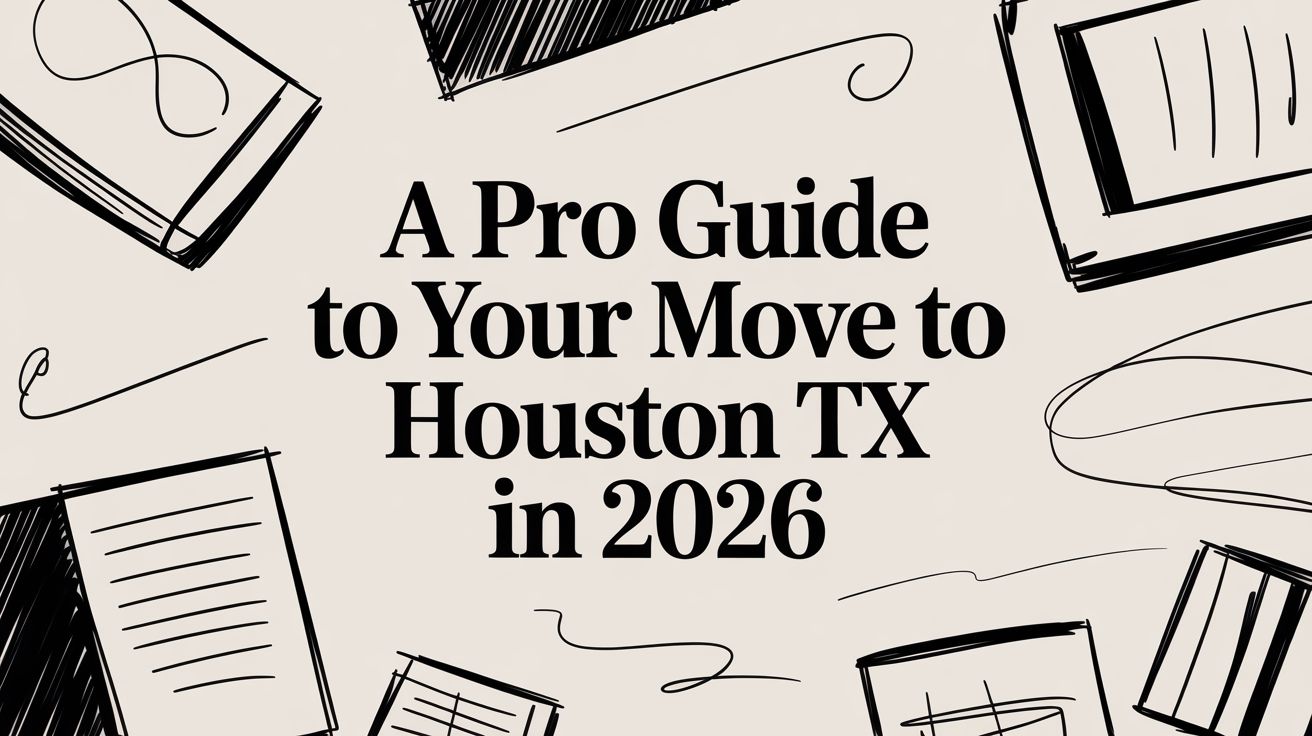 A Pro Guide to Your Move to Houston TX in 2026