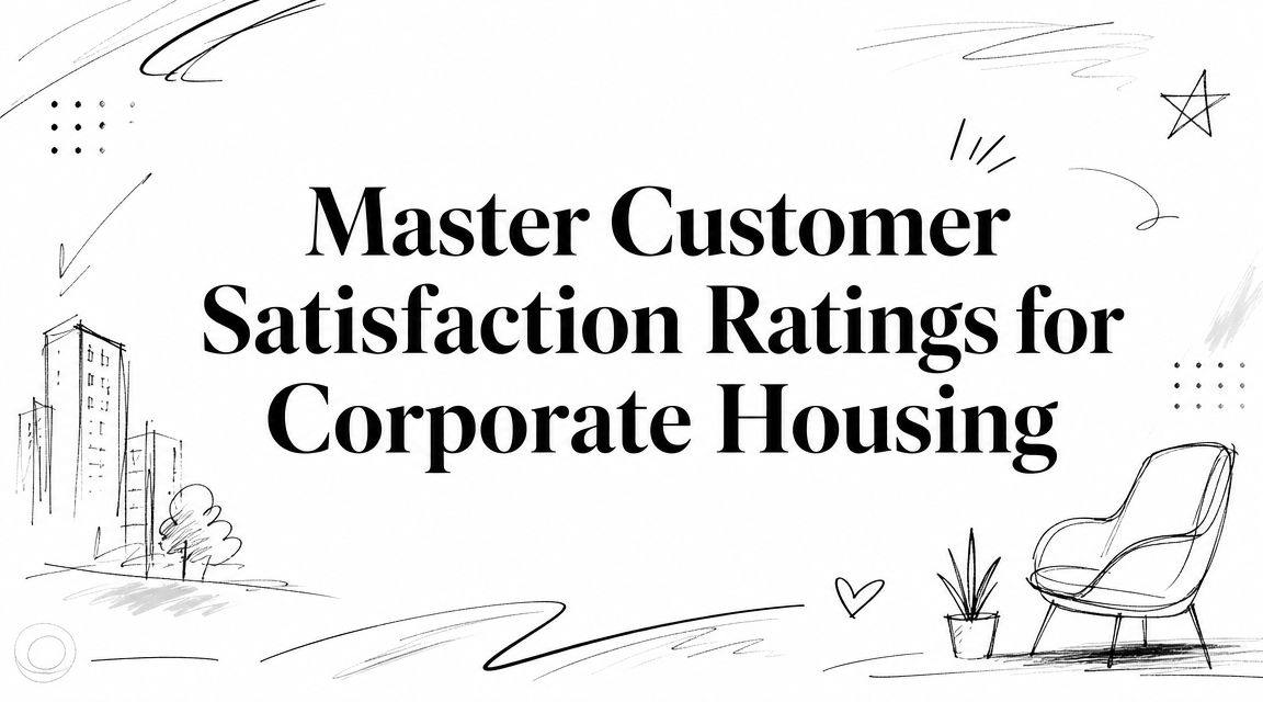 Master Customer Satisfaction Ratings for Corporate Housing