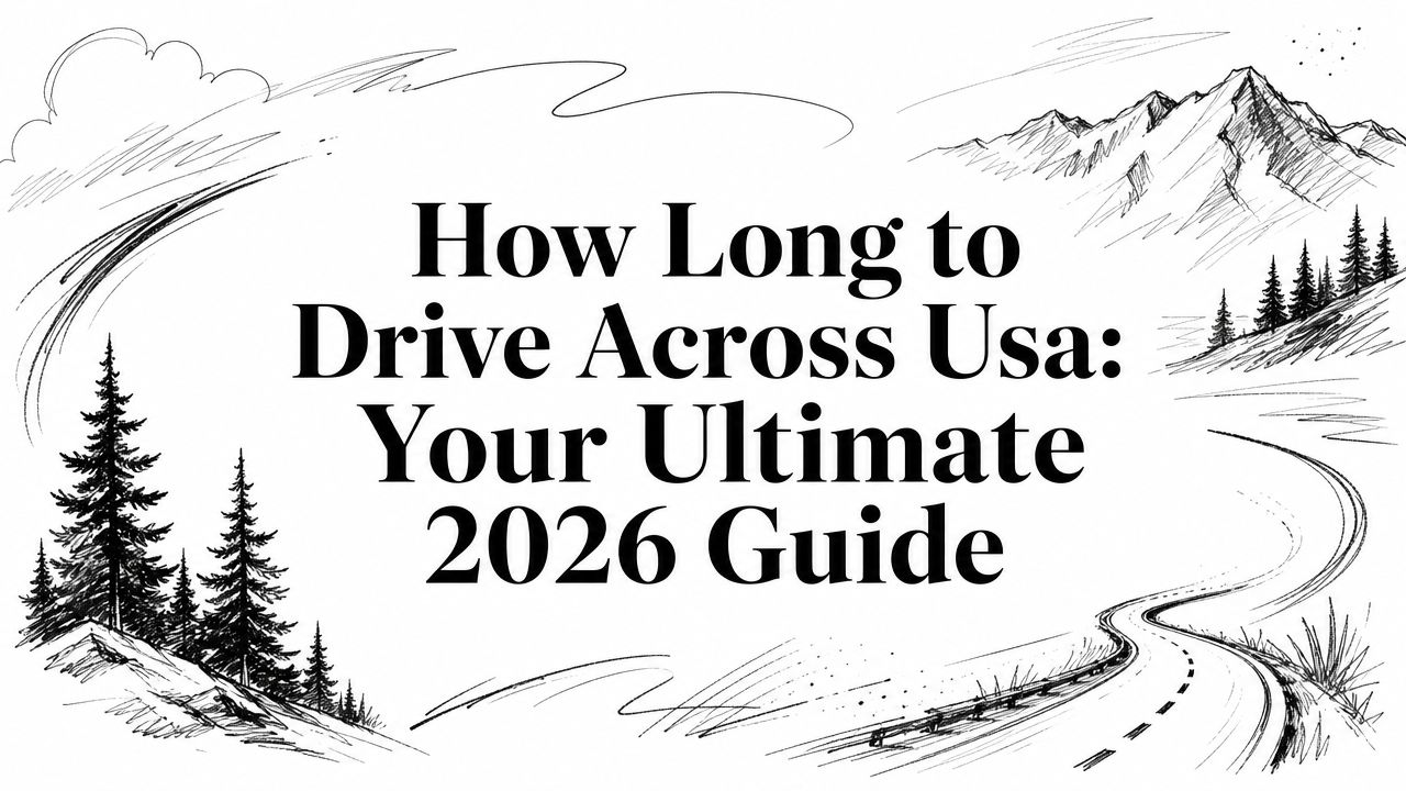 How Long to Drive Across Usa: Your Ultimate 2026 Guide