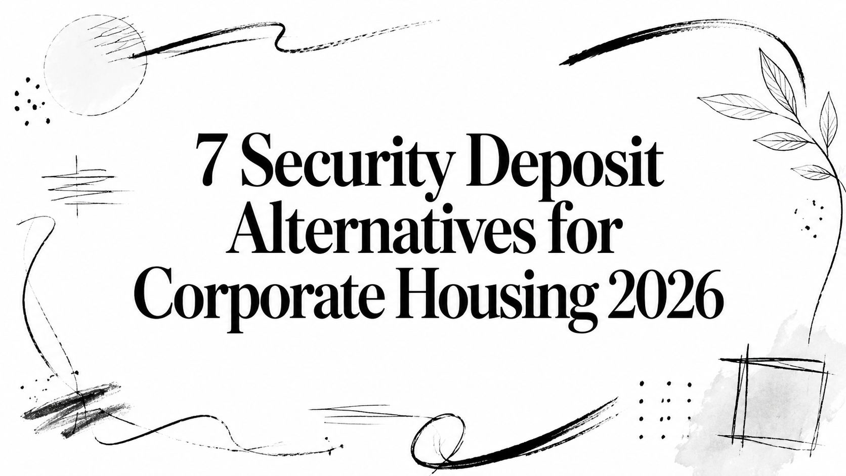 7 Security Deposit Alternatives for Corporate Housing 2026
