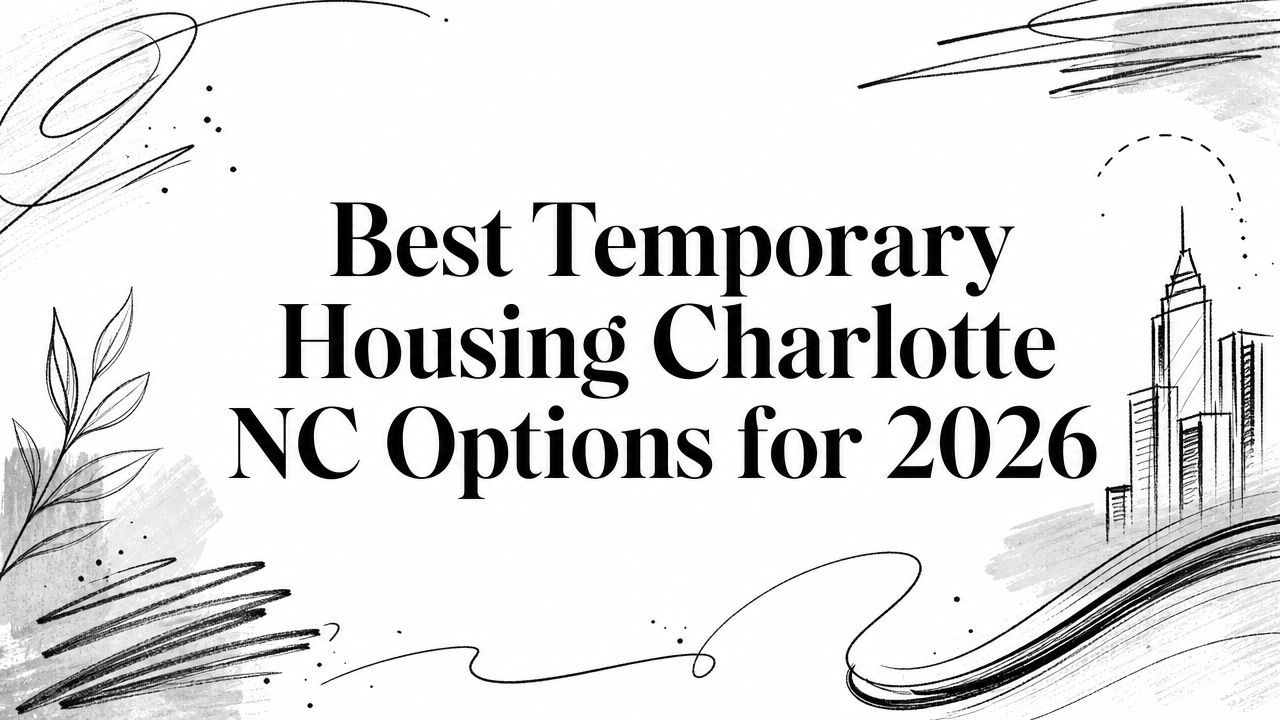 Best Temporary Housing Charlotte NC Options for 2026