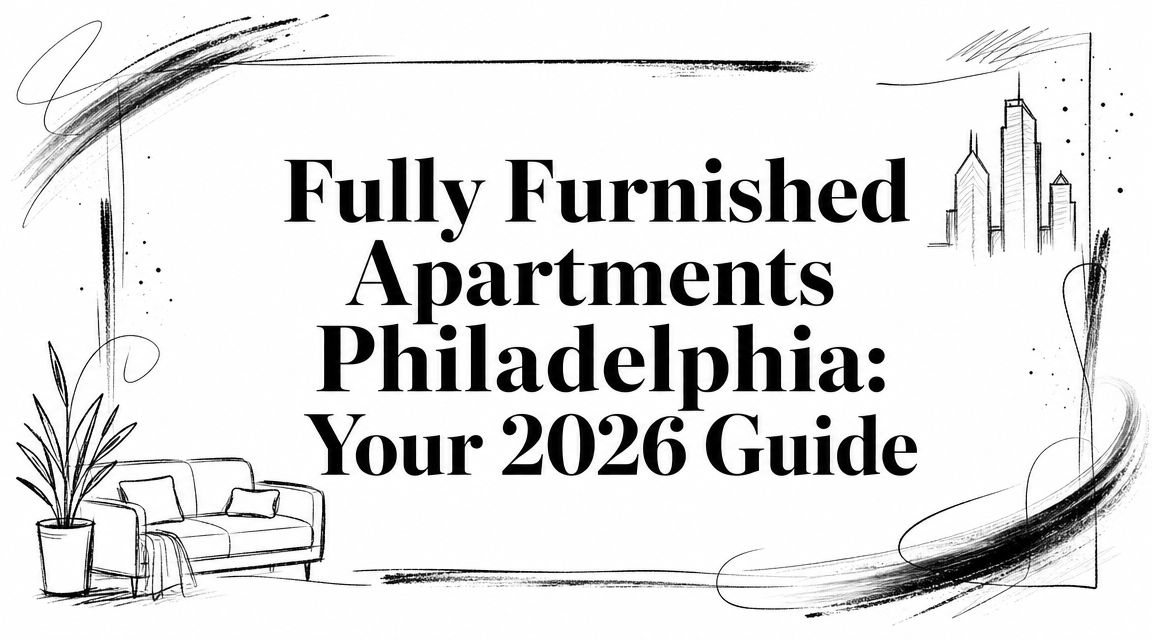 Fully Furnished Apartments Philadelphia: Your 2026 Guide