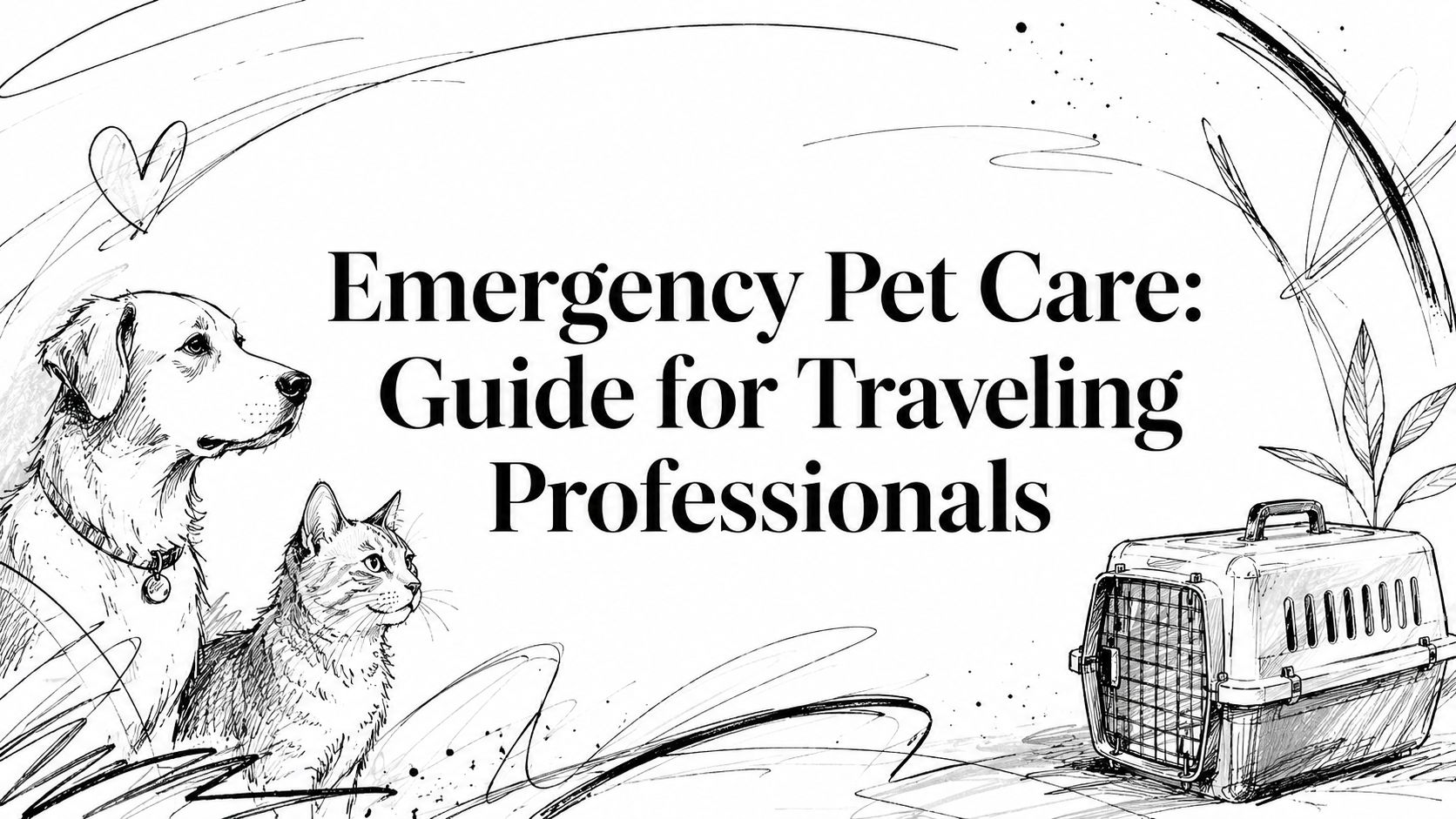 Emergency Pet Care: Guide for Traveling Professionals