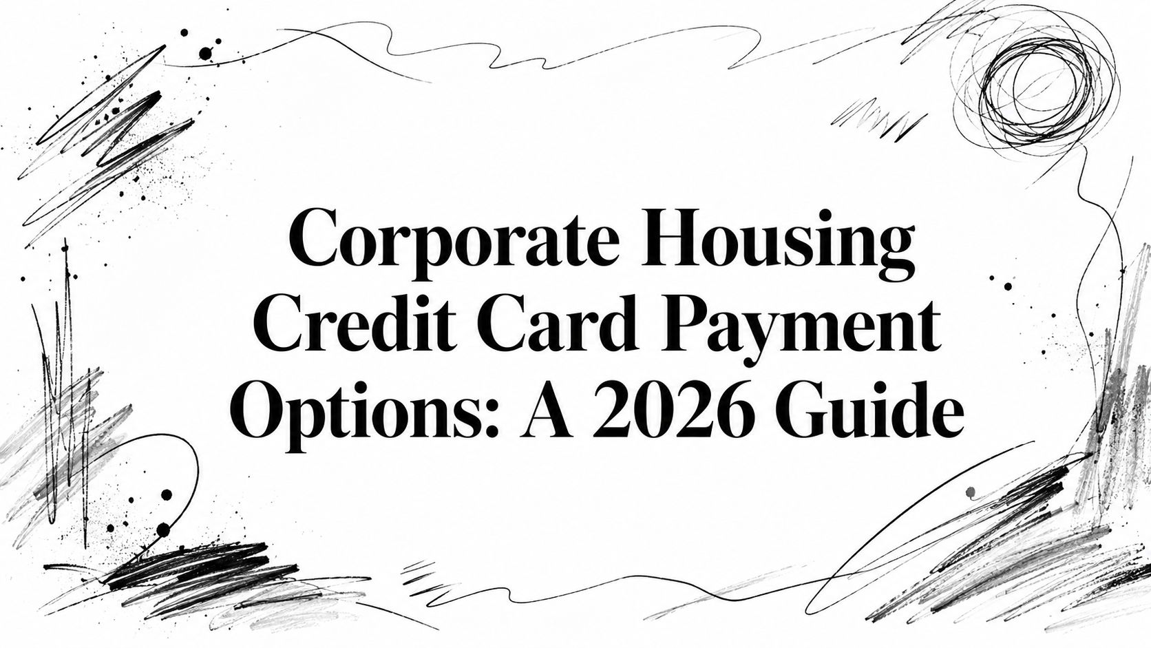 Corporate Housing Credit Card Payment Options: A 2026 Guide
