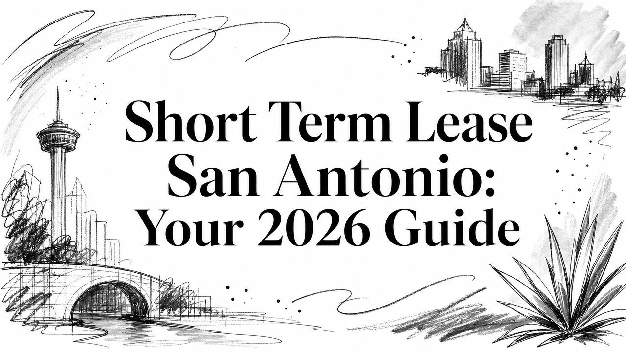 Short Term Lease San Antonio: Your 2026 Guide