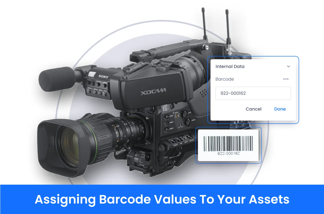 Assigning Barcode Values To Your Assets