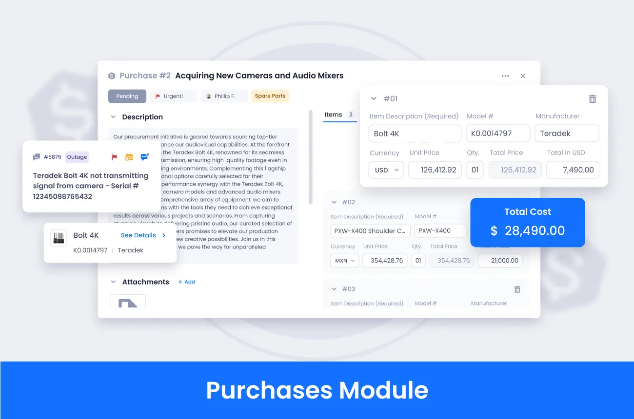 Introducing The Purchases Module: The Newest Member Of The Beam Asset Management Family