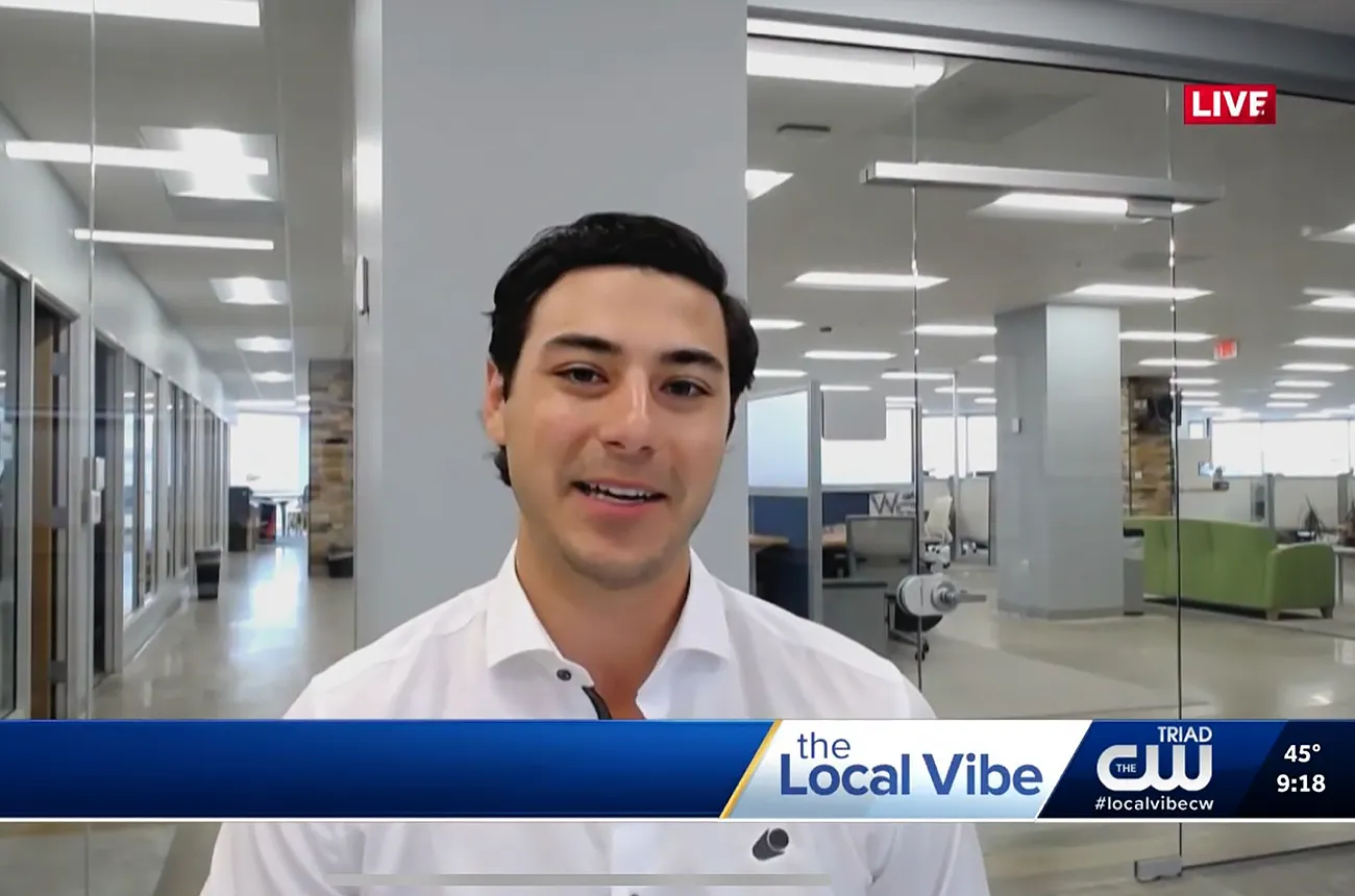 Beam in WXII Interview