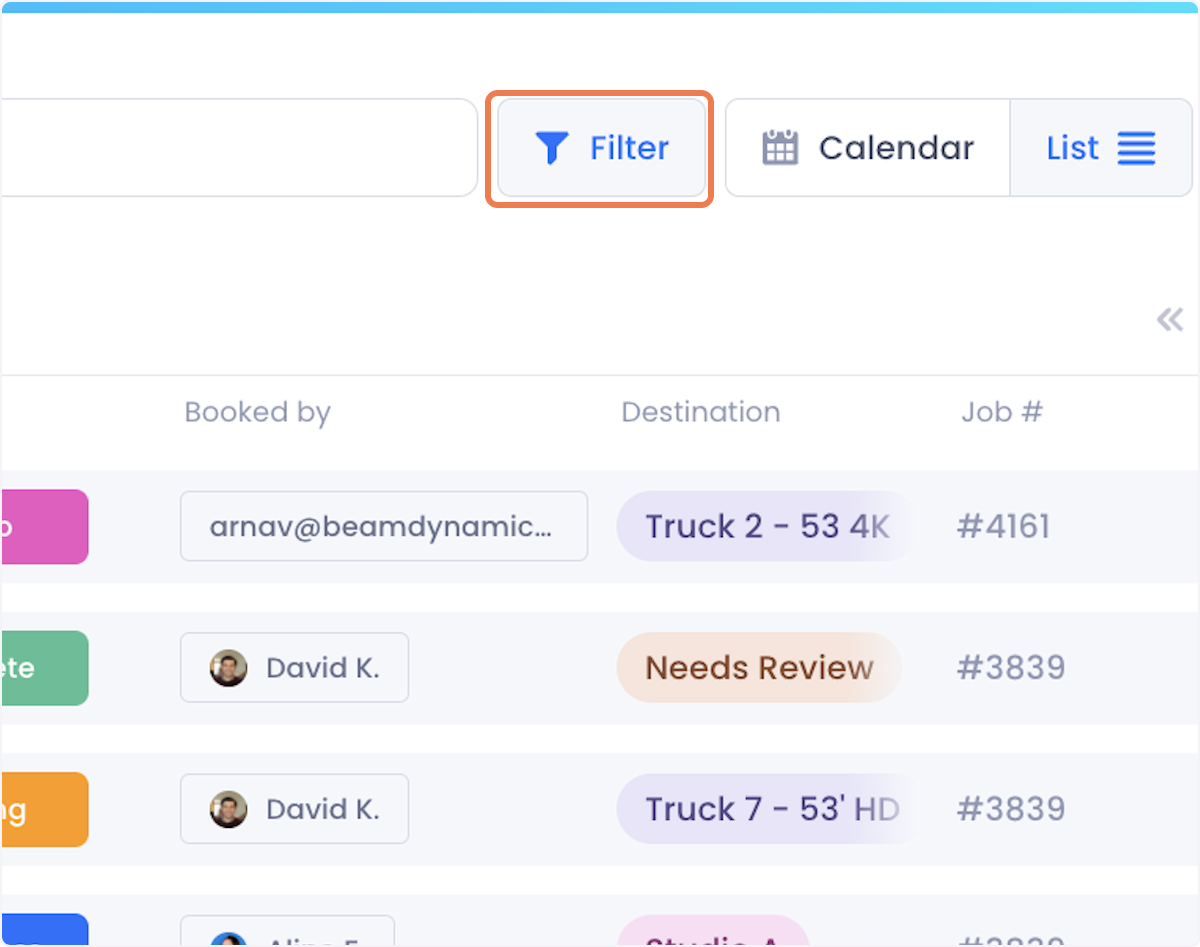 This view is particularly good for filtering reservations by condition for analysis and reporting purposes. To learn more about filtering check out our documentation on Filtering in Reservations.