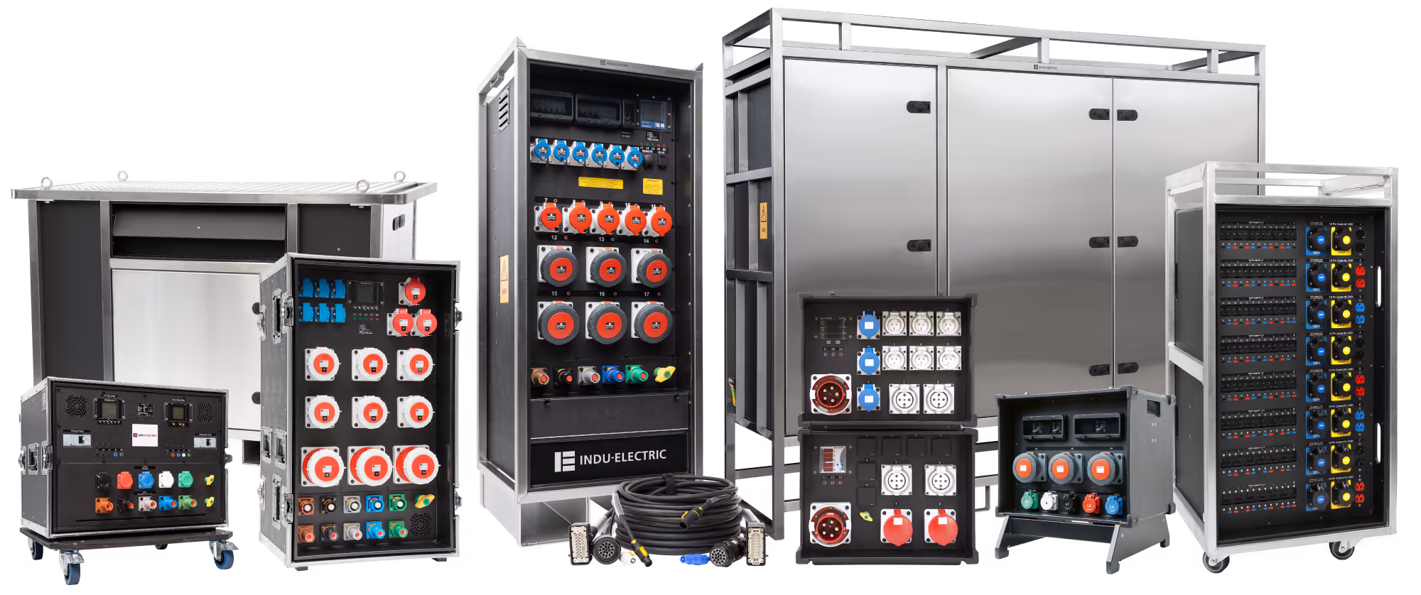 Indu-Electric Stromverteiler Übersicht
