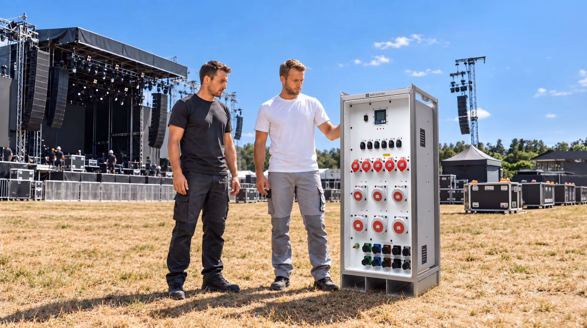 INDUWHITE® by INDU-ELECTRIC – Why white Power Distribution Units offer advantages in outdoor environments.