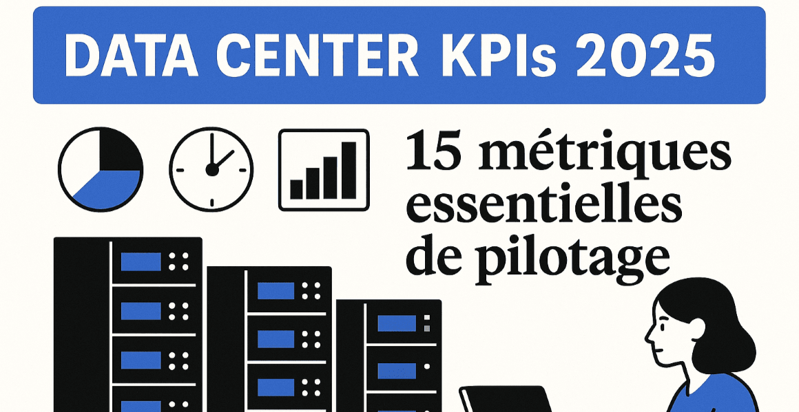 Data Center KPIs 2025 : Les 15 métriques essentielles de pilotage