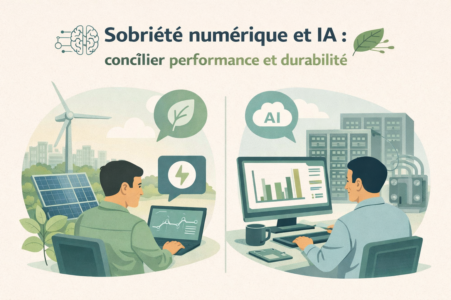 Sobriété numérique et IA : concilier performance et durabilité