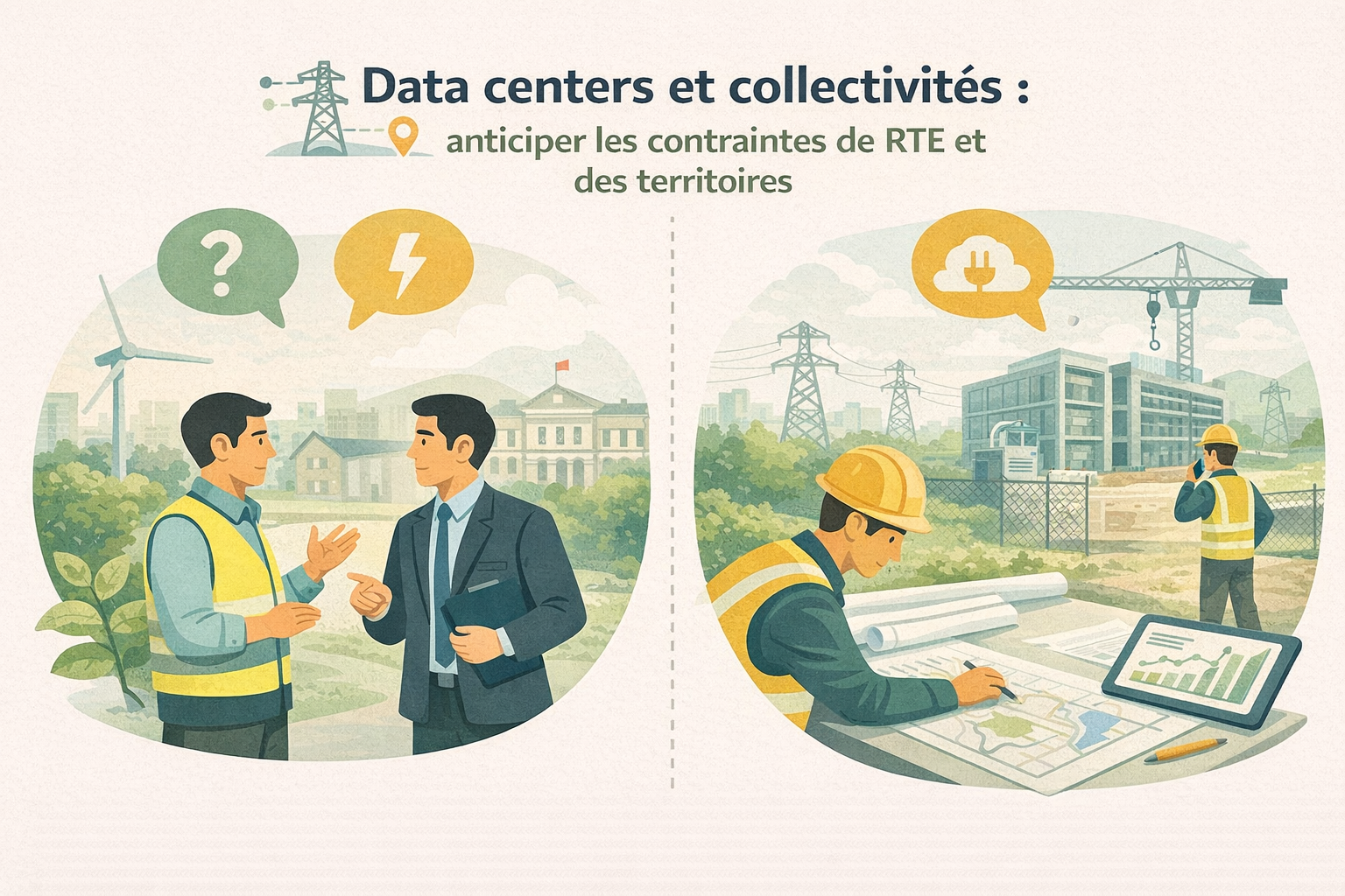 Data centers et collectivités : anticiper les contraintes de RTE et des territoires