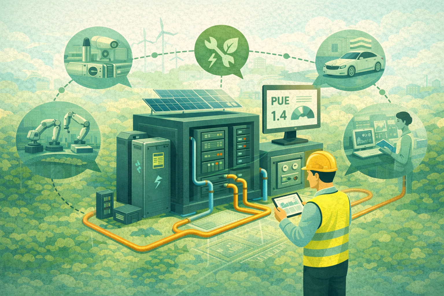 Edge Computing et durabilité : rapprocher la puissance du besoin sans exploser la consommation