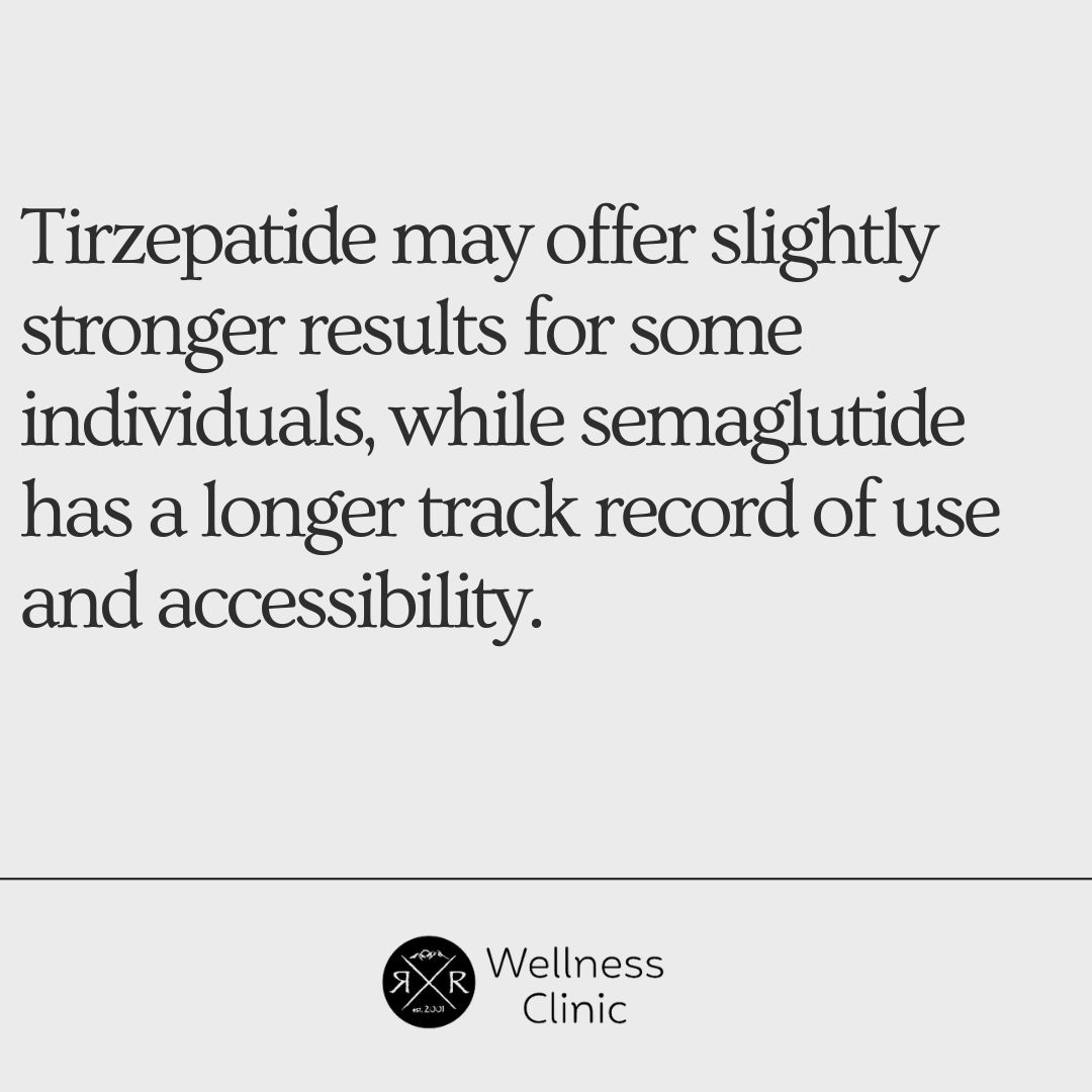 tirzepatide vs semaglutide weight loss