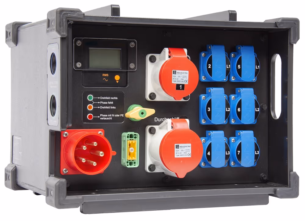 INDU-ELECTRIC THERMOLENE® Eventmaster EVM™ CEE 32A 400V 5P Smart Enclosure™