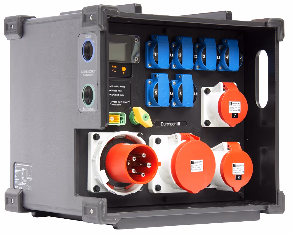 INDU-ELECTRIC THERMOLENE® Eventmaster EVM™ CEE 63A 400V 5P Smart Enclosure™