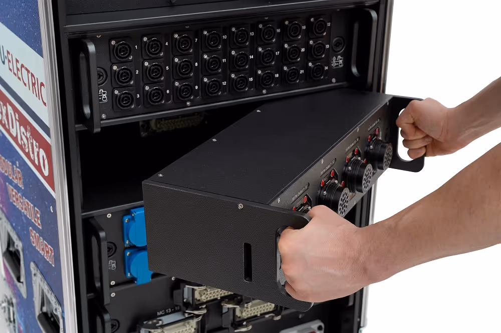 INDU-ELECTRIC FlexDistro™ - Quick-Swap Capability