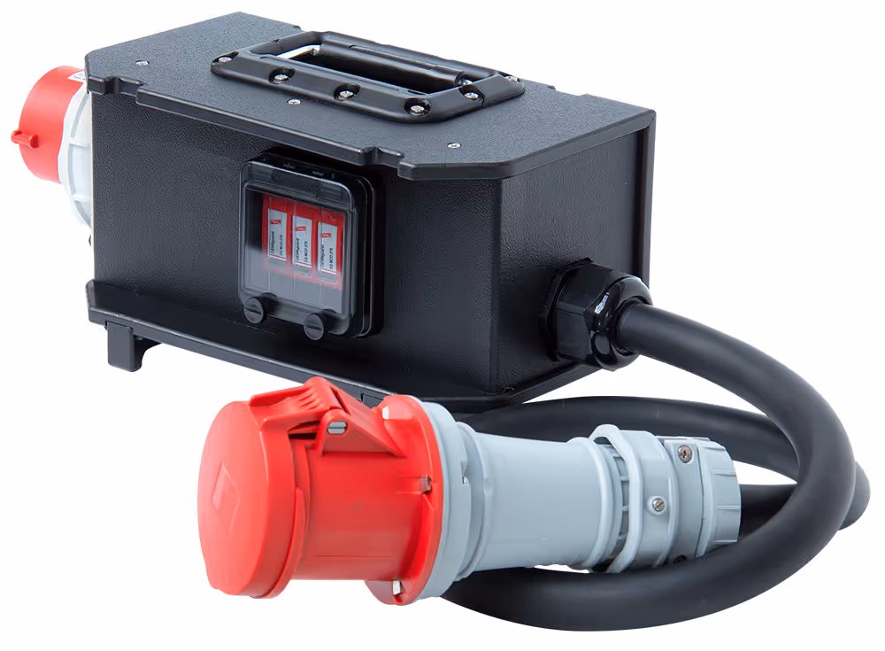 INDU-ELECTRIC THERMOLENE® SPB™ caja de protección contra sobretensiones – CEE 63A 400V 5P