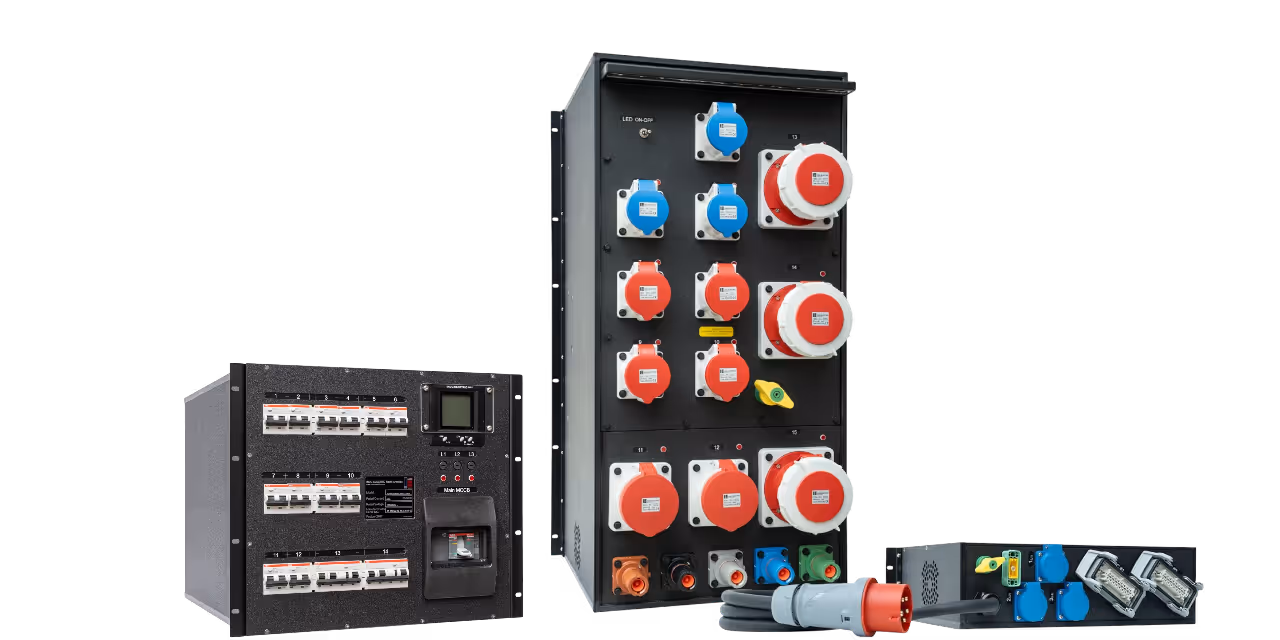 INDU-ELECTRIC Coffret de distribution 19 pouces