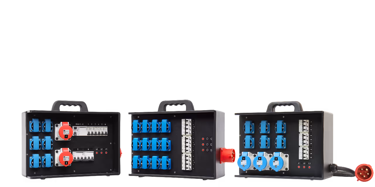 INDU-ELECTRIC Briefcase Power Distribution Units