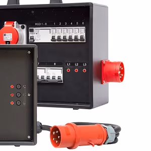 Kofferverteiler von INDU-ELECTRIC - Individuell konfigurierbar: Maßgeschneiderte Lösungen für jeden Bedarf