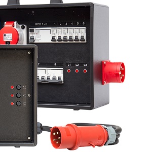 Briefcase Power Distribution Units by INDU-ELECTRIC – Fully Customizable: Tailored Solutions for Every Need